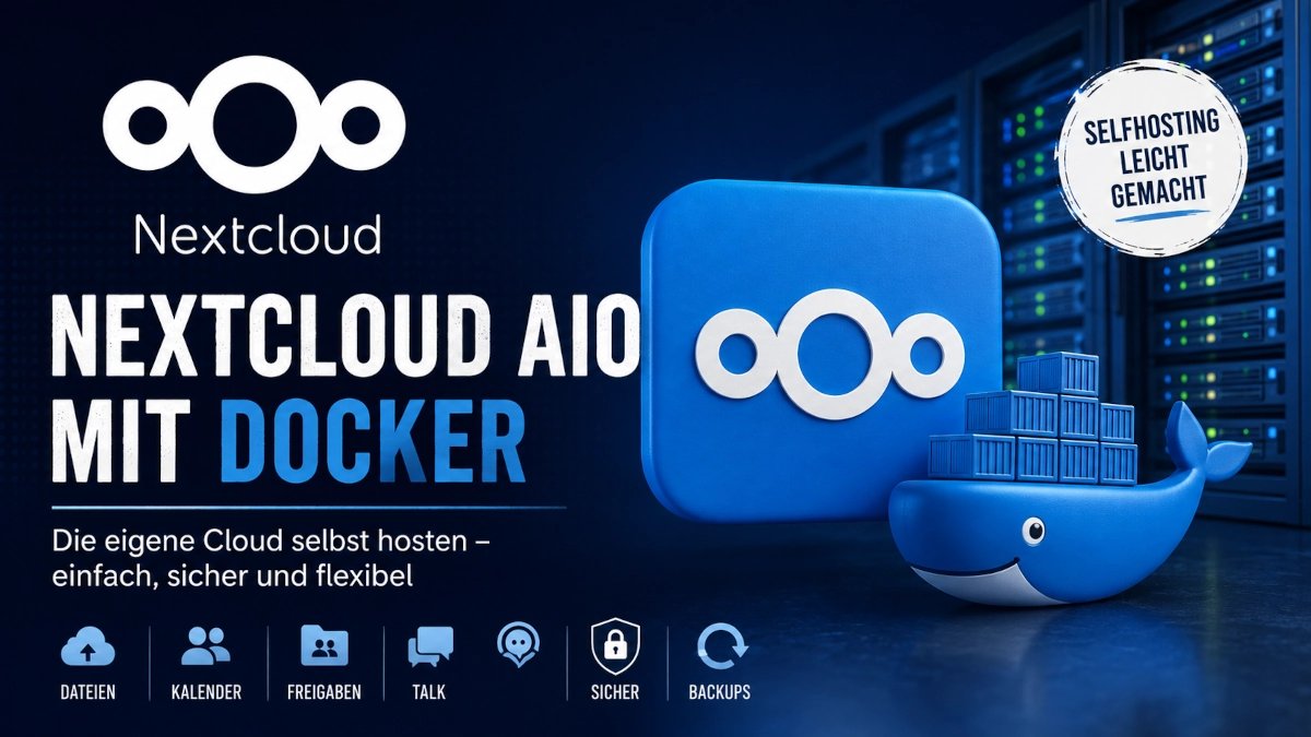 Nextcloud AIO mit Docker – eigene Cloud selbst hosten