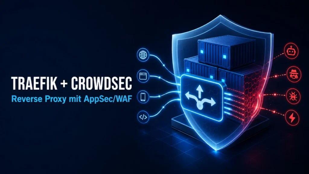 Traefik + Crowdsec Reverse Proxy mit AppSec/WAF